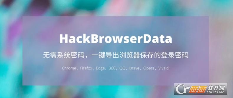 获取浏览器中保存的账号密码/书签/记录数据,所有密码,浏览器历史记录账号密码信息工具.