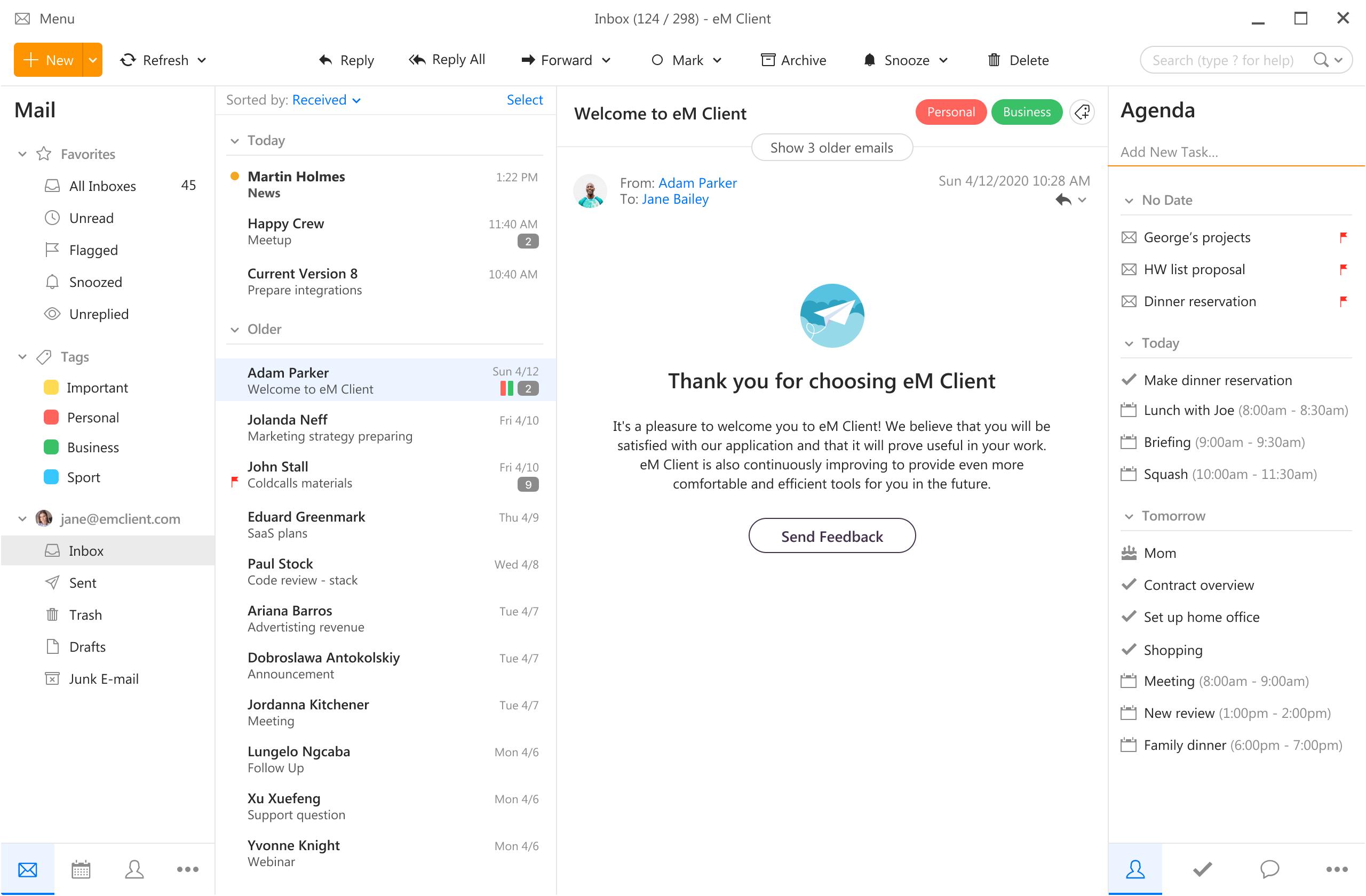 eM Client,eM Client下载,eM Client官方下载,电子邮件客户端