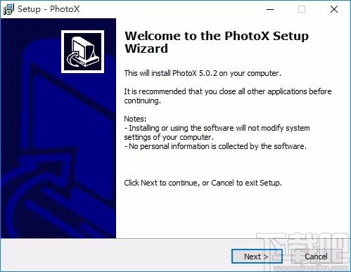 PhotoX中文版,PhotoX图片水印工具